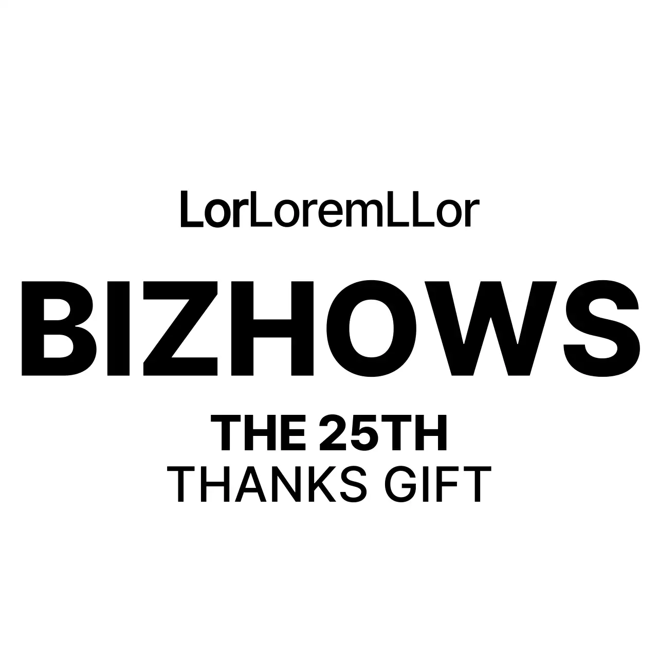 Founding memorabilia with a black company symbol logo