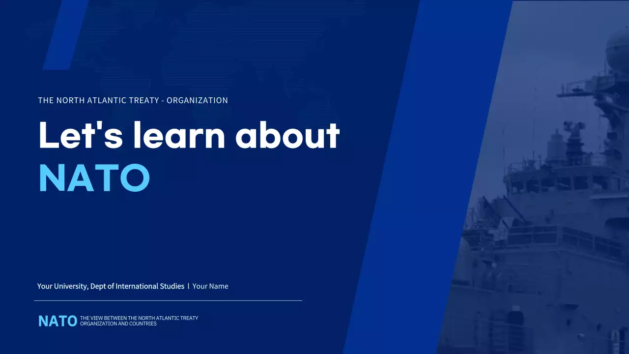 Navy Professional Nato Course Presentation