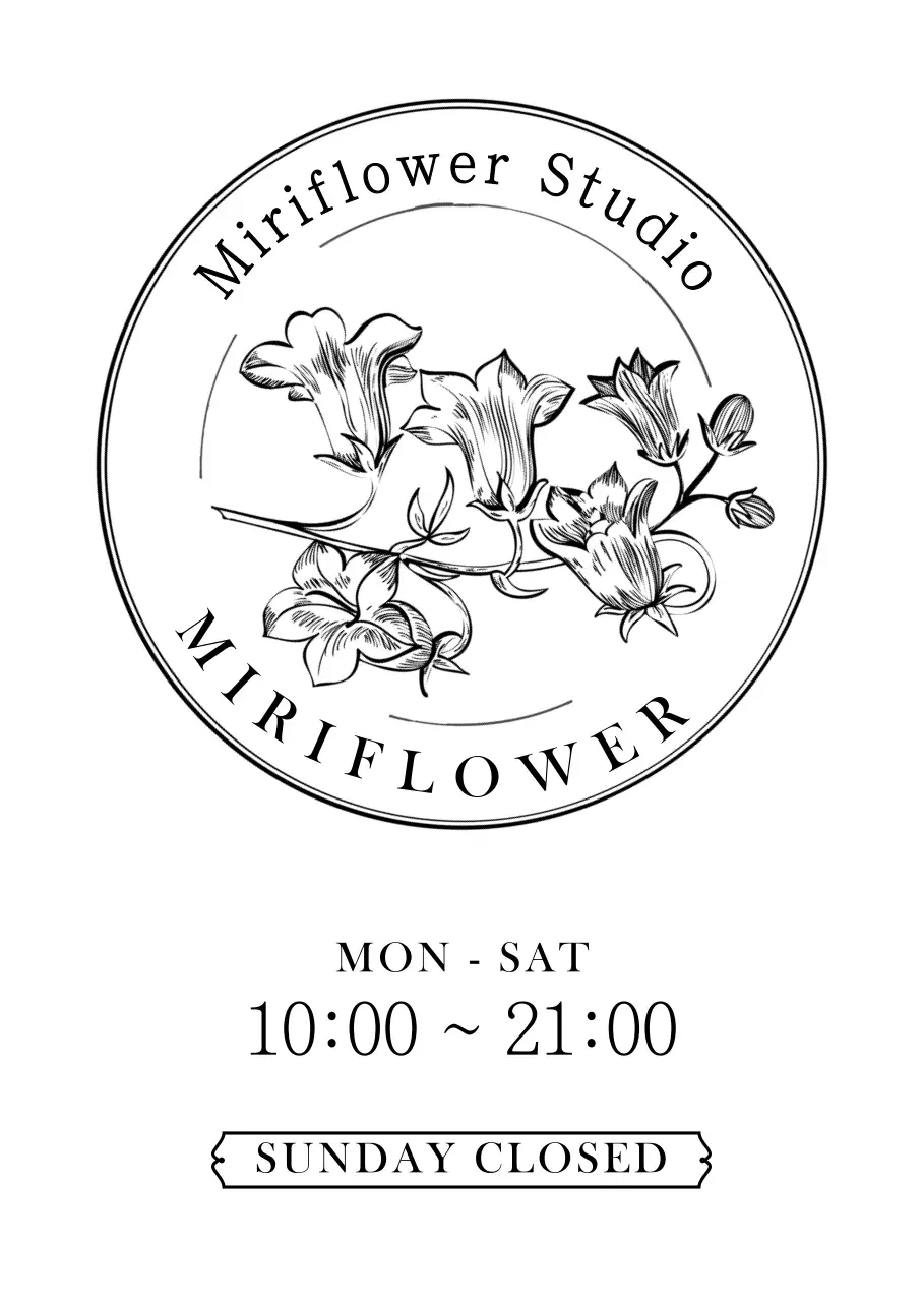 Line Illustration's Flower Studio Hours