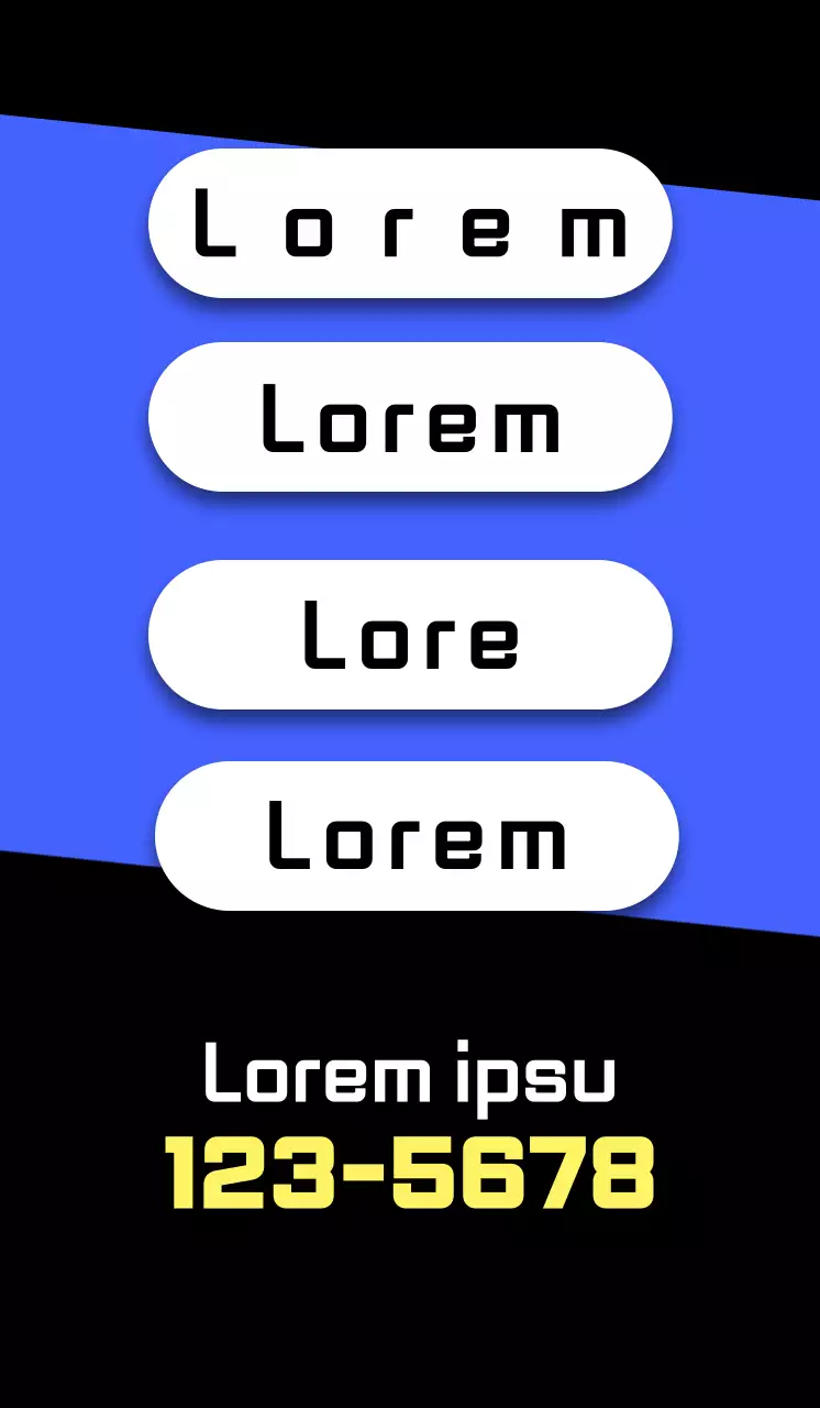 Penawaran klub kesehatan dalam warna biru dan hitam