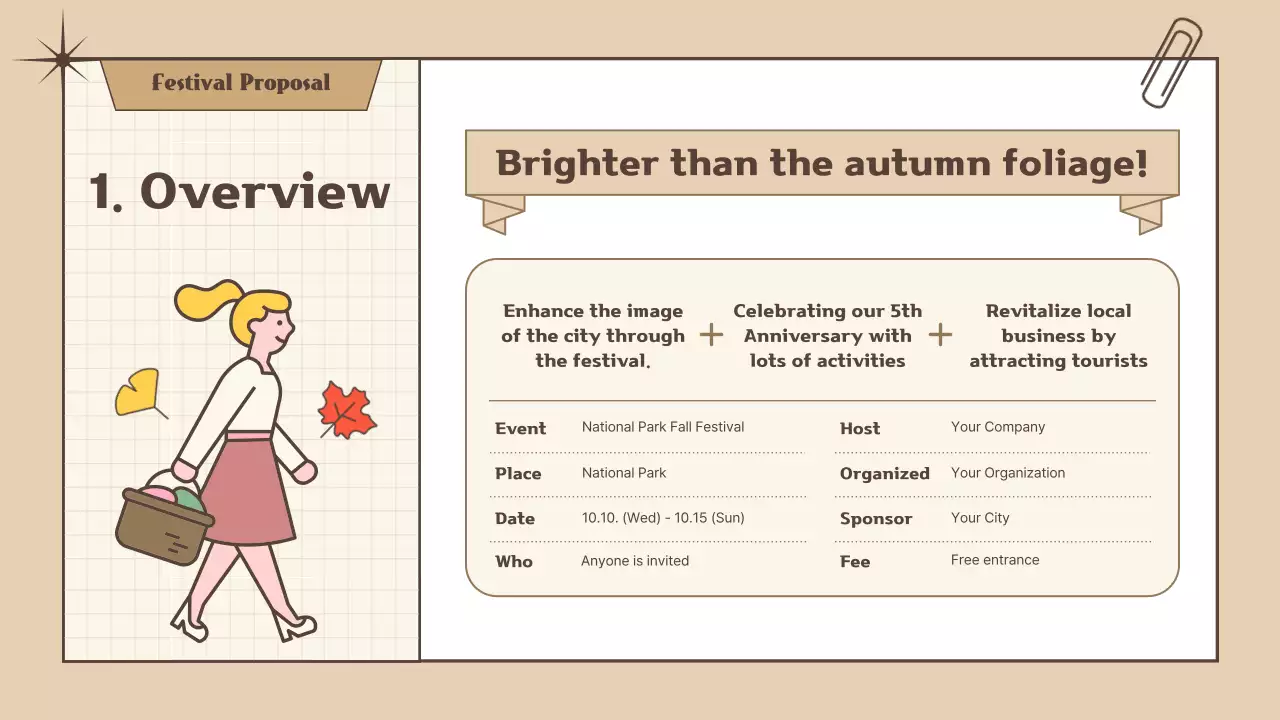 Presentasi Proposal Festival Vintage Berwarna-warni
