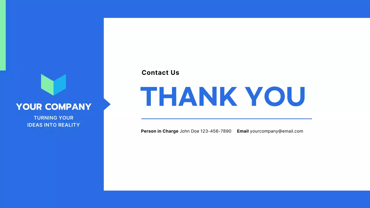 Presentasi Konsinyasi Modern Biru