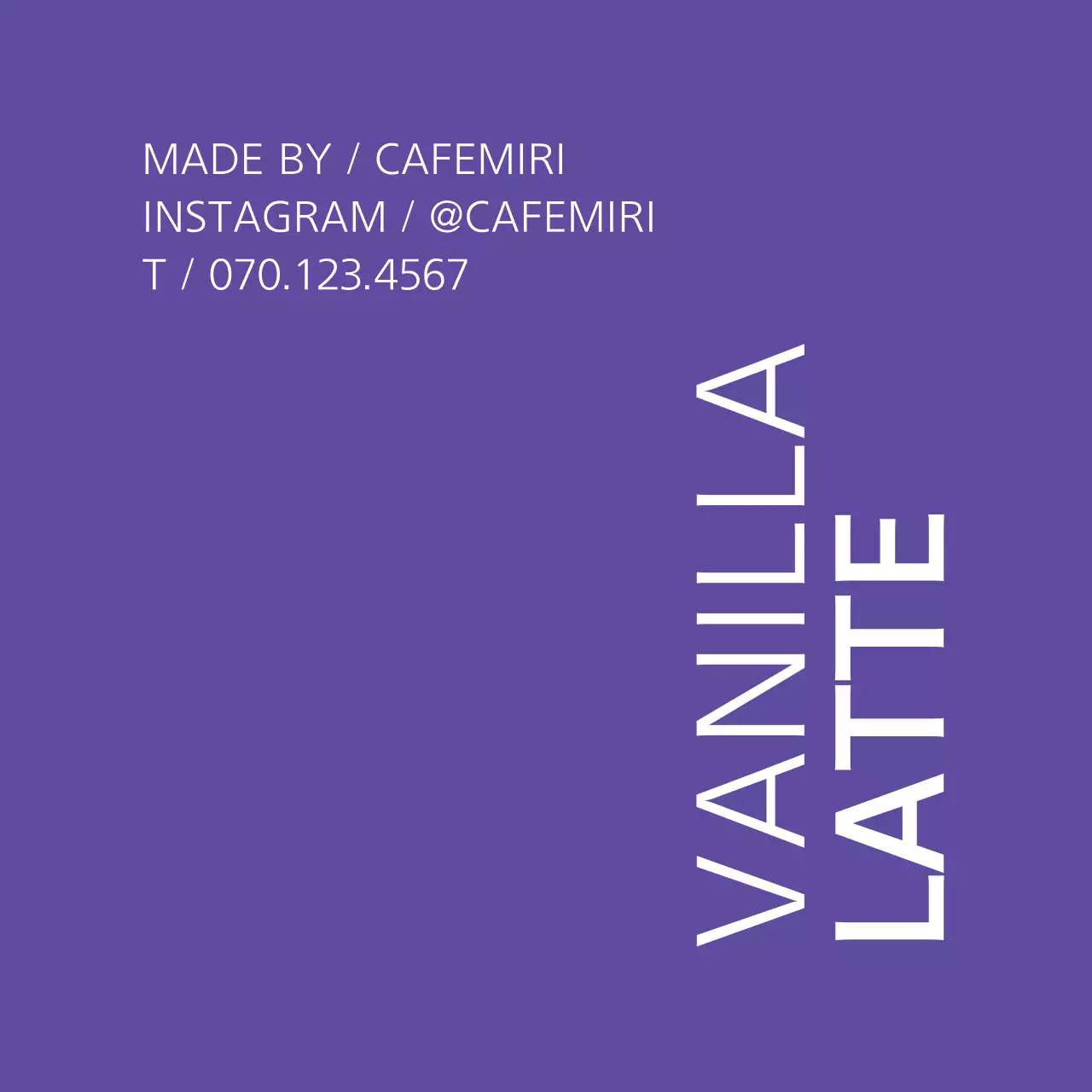 Kopi Teks Sederhana Ungu