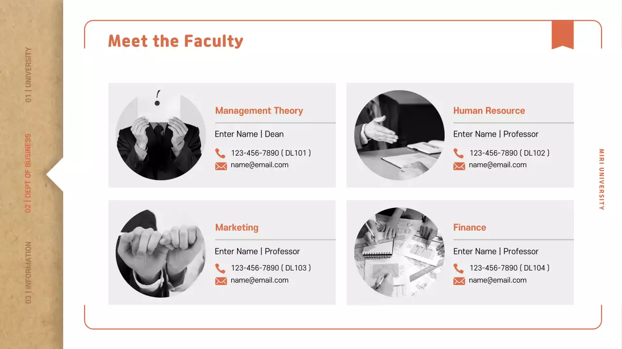 Beige Modern University Guide Presentation