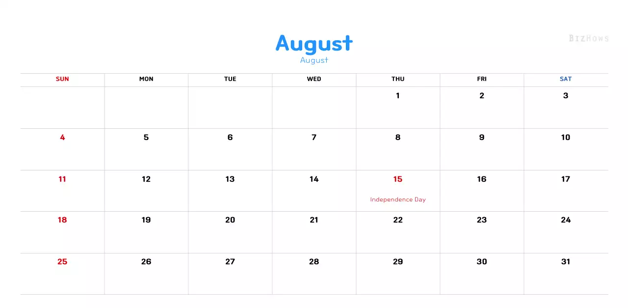 New Year's calendar with a warm, illustrated feel