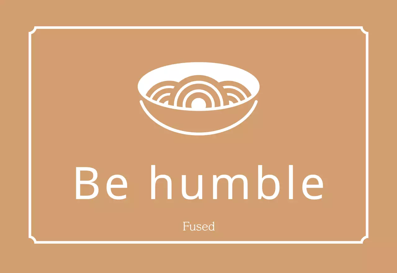 Simple Korean restaurant sign in gold