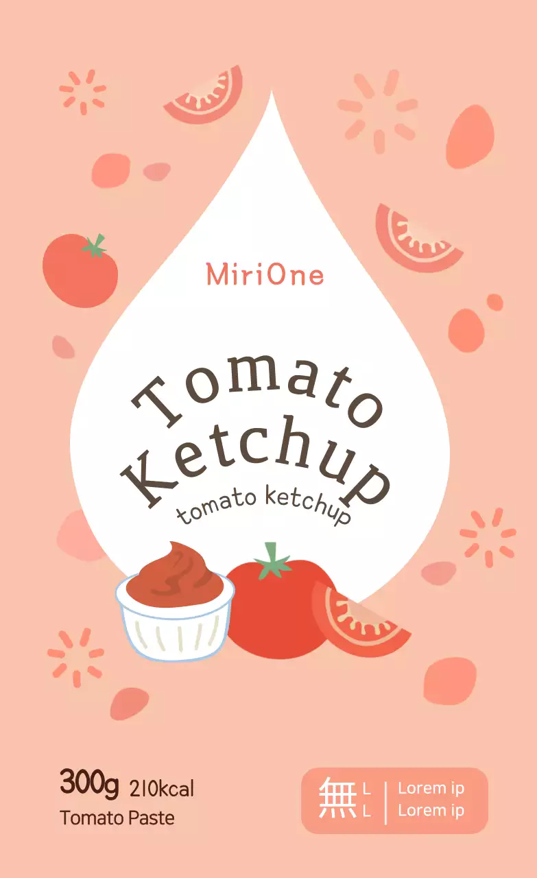 Sốt cà chua màu hồng và dễ thương để làm nước sốt