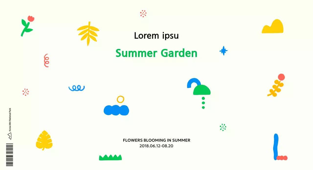 Promote your exhibit with cute illustrations