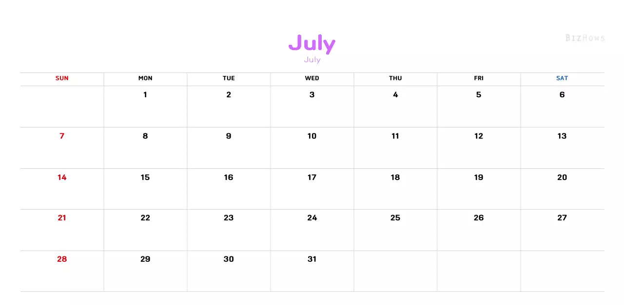 New Year's calendar with a warm, illustrated feel