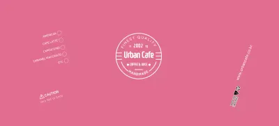 white pink clean symbol cafe