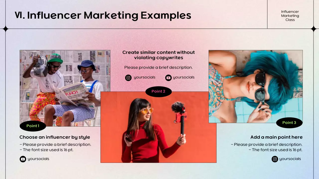 Pink Modern Marketing Course Presentation