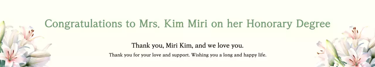 Quảng cáo Go Hee-yeon với hoa huệ trên nền ngà