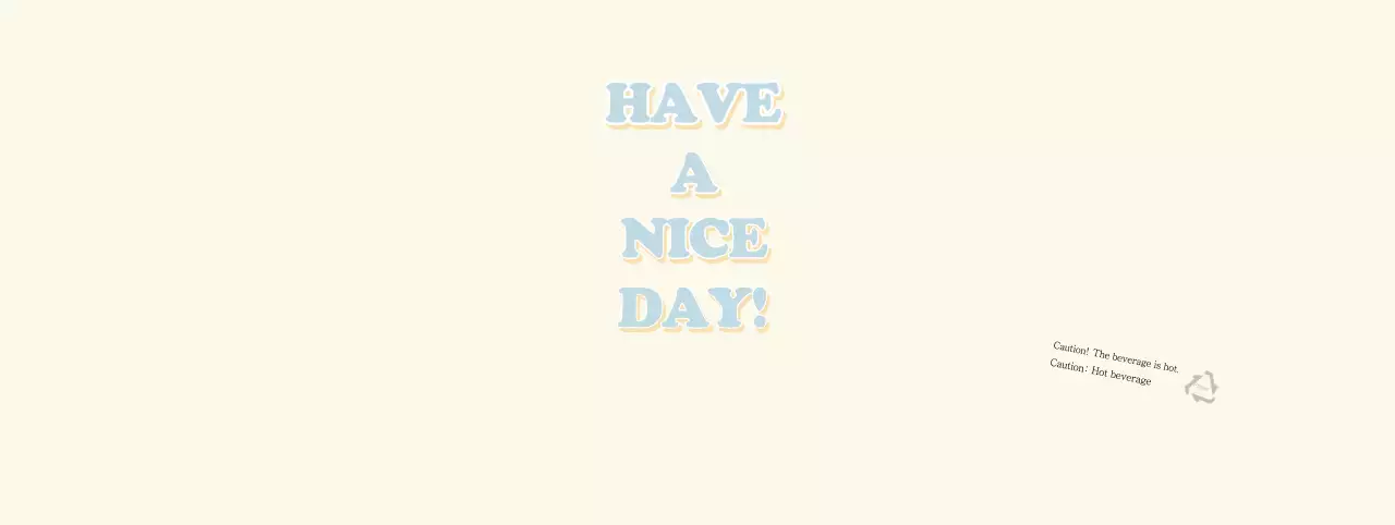 Yellow Blue Simple pop text