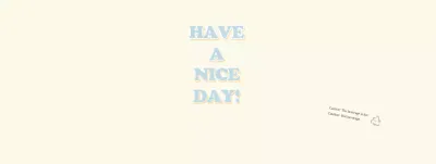 Yellow Blue Simple pop text