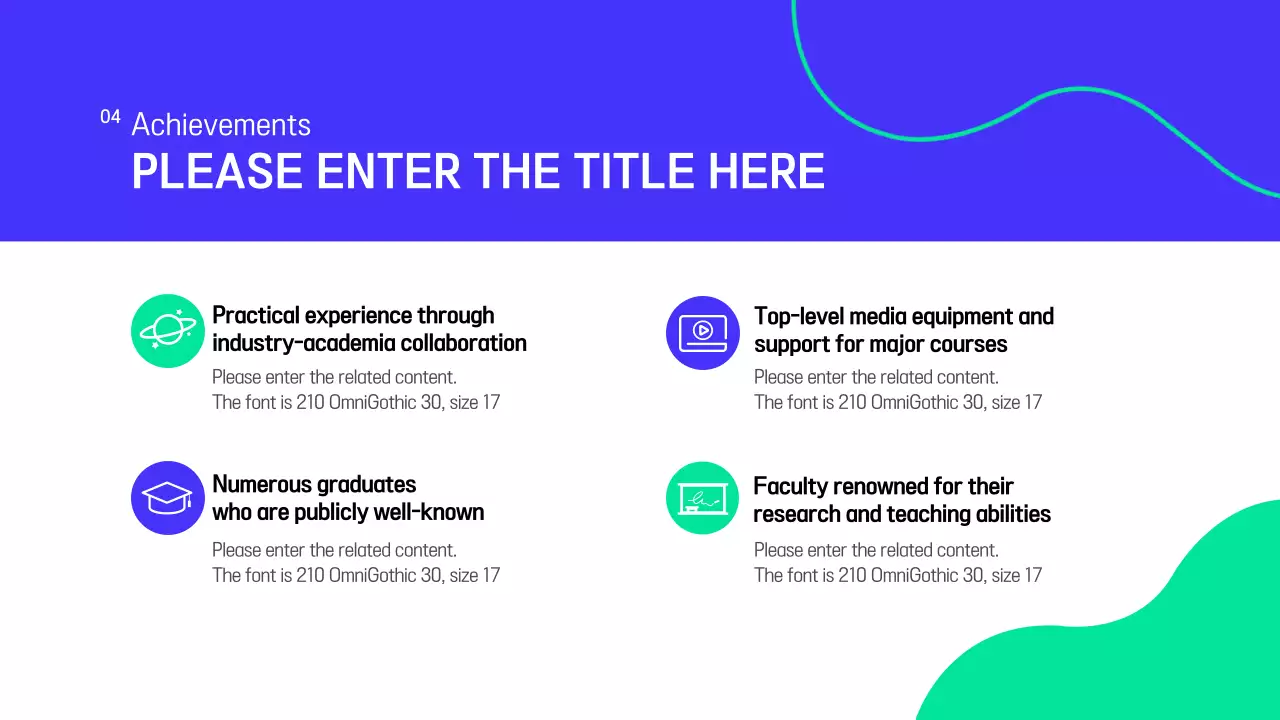 Blue Abstract Media Guide Presentation