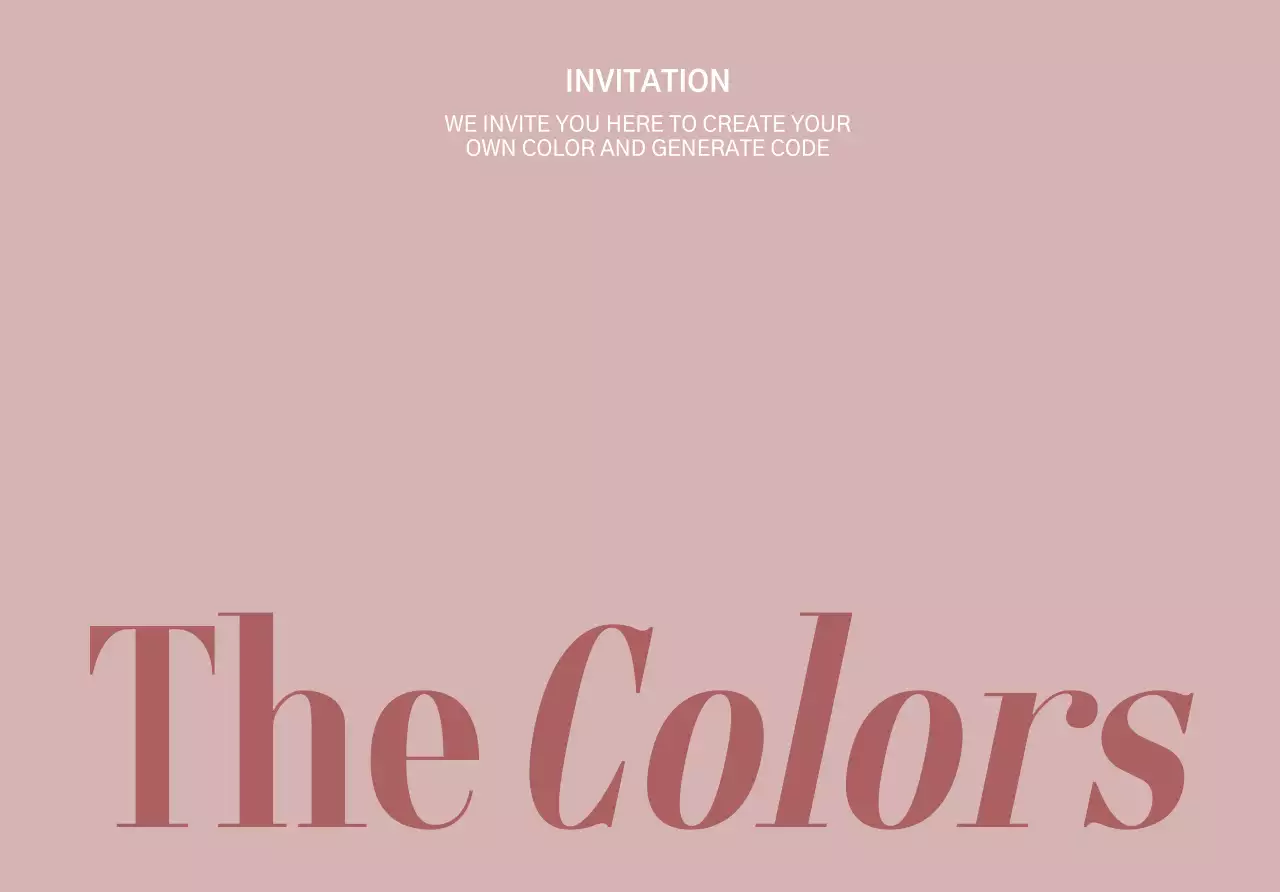 For a clean, sleek style trade show invitation with pink text