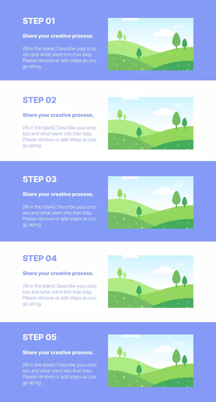 Colorful Modern Creative Guide Banner