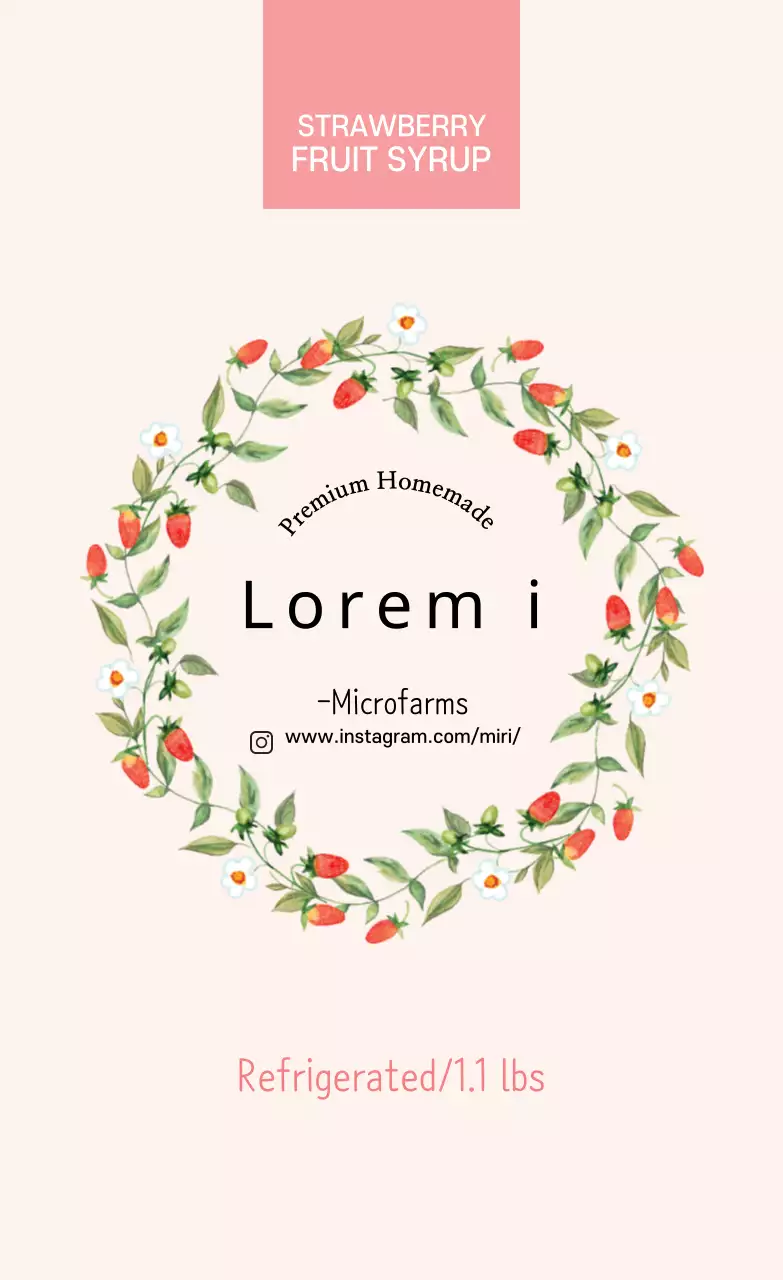 Pengawet stroberi buatan sendiri berwarna merah muda