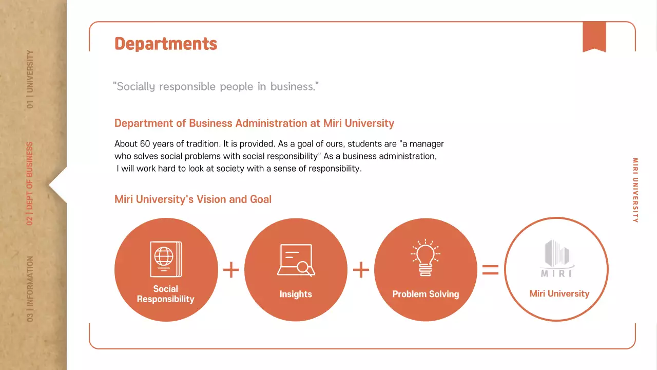 Beige Modern University Guide Presentation