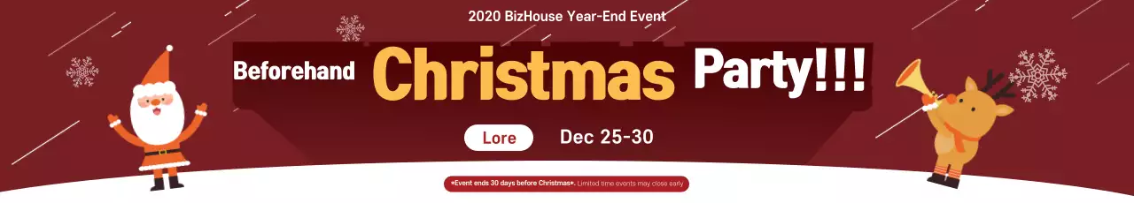 minh họa màu đỏ sự kiện giáng sinh dễ thương 