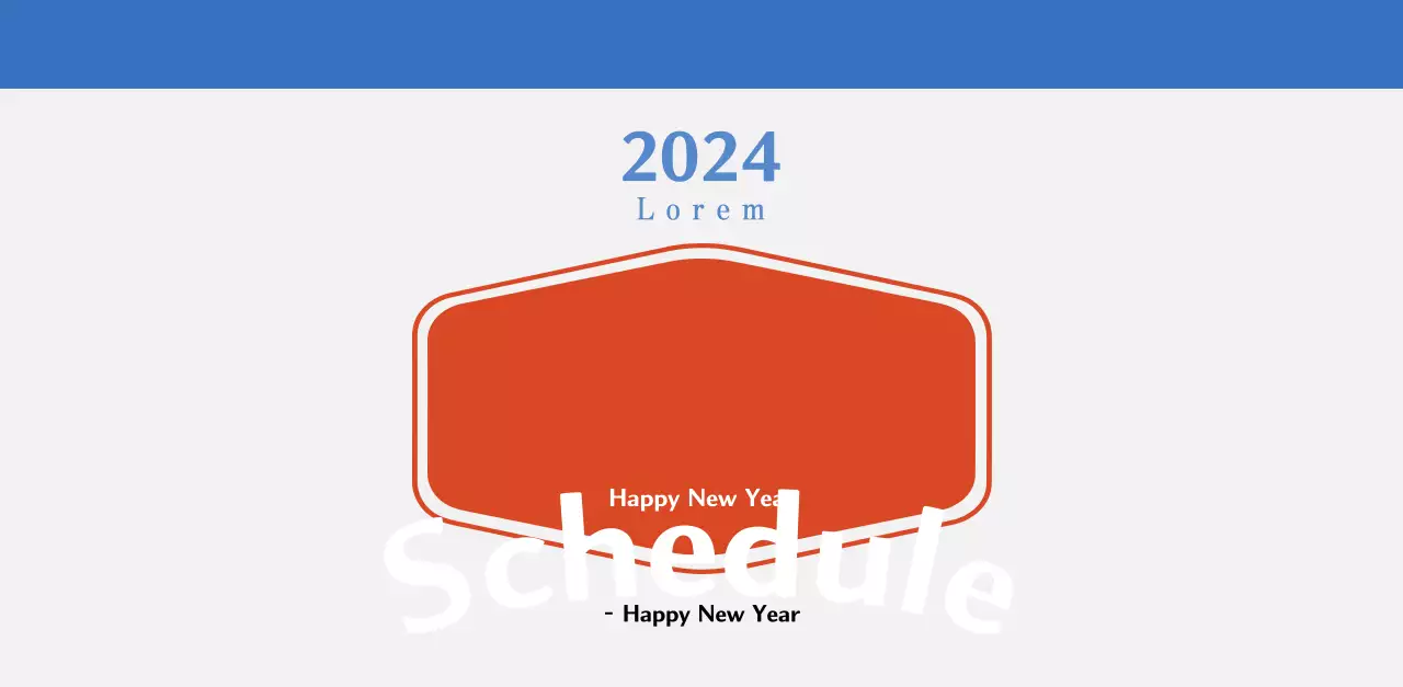 Retro concept nostalgia calendar in red and blue