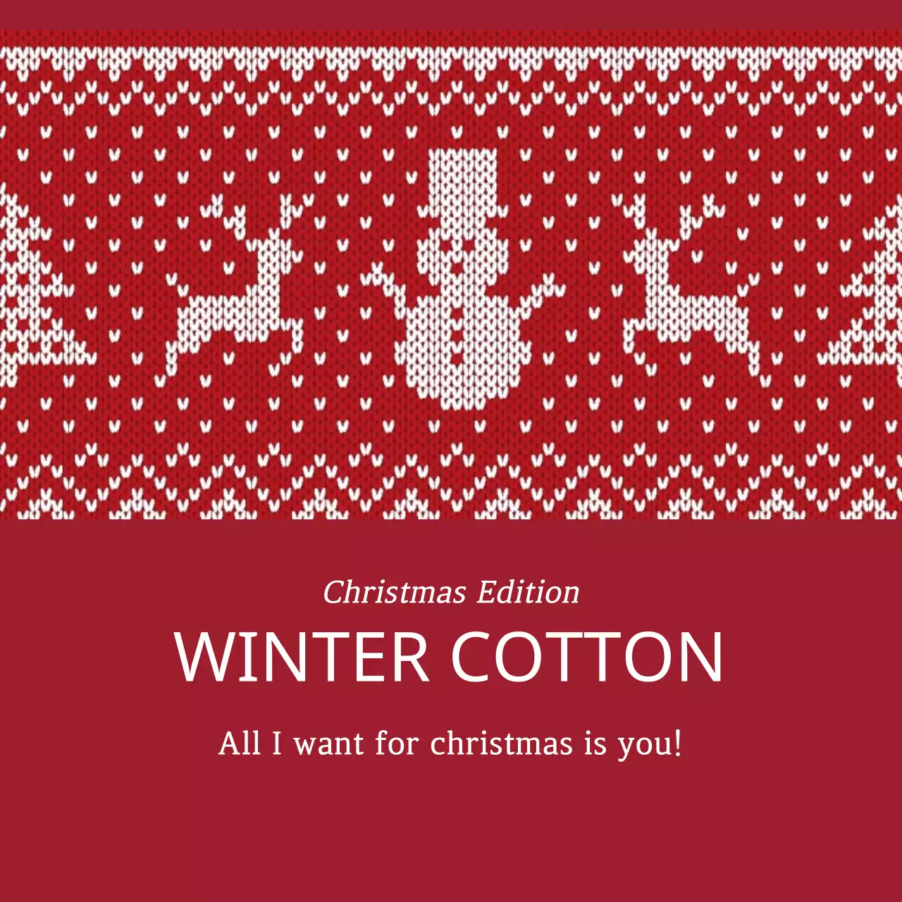 Label Hadiah Natal Lucu Merah