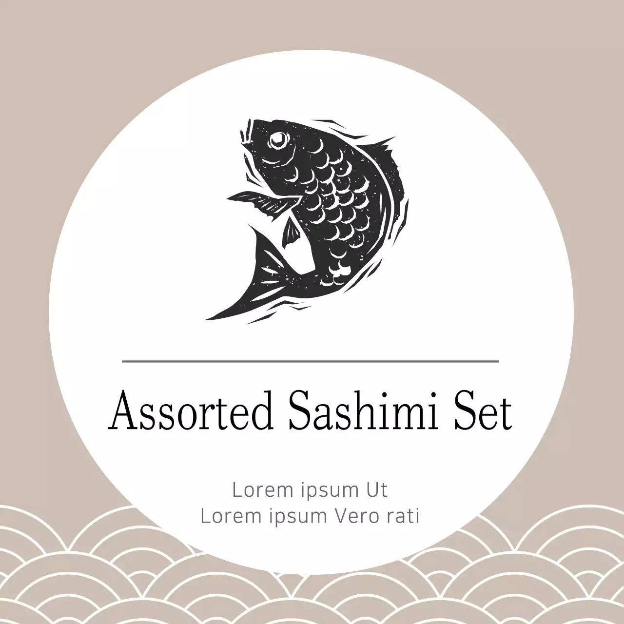 Seafood Assortment Sashimi Set