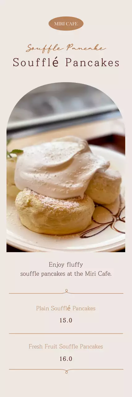 Pricing your cafe menu with sentimental frames and calligraphy