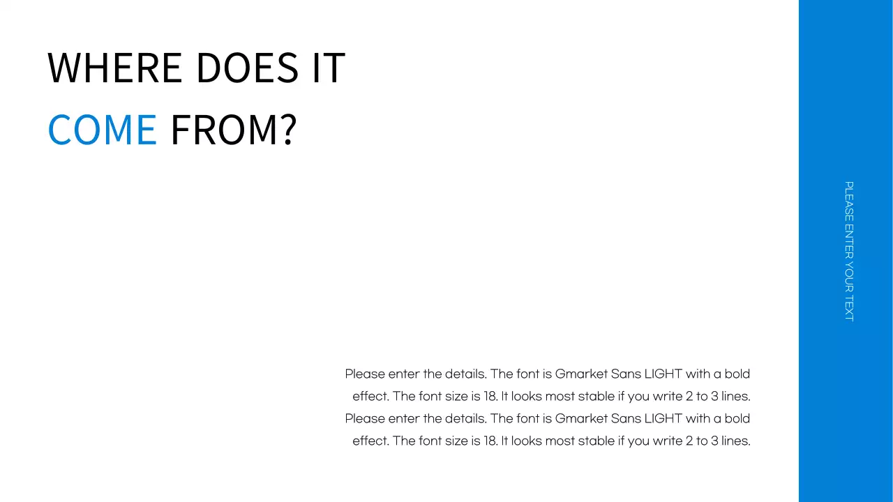 Blue Modern Template Presentation