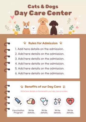 Beige Cute Pet Guide