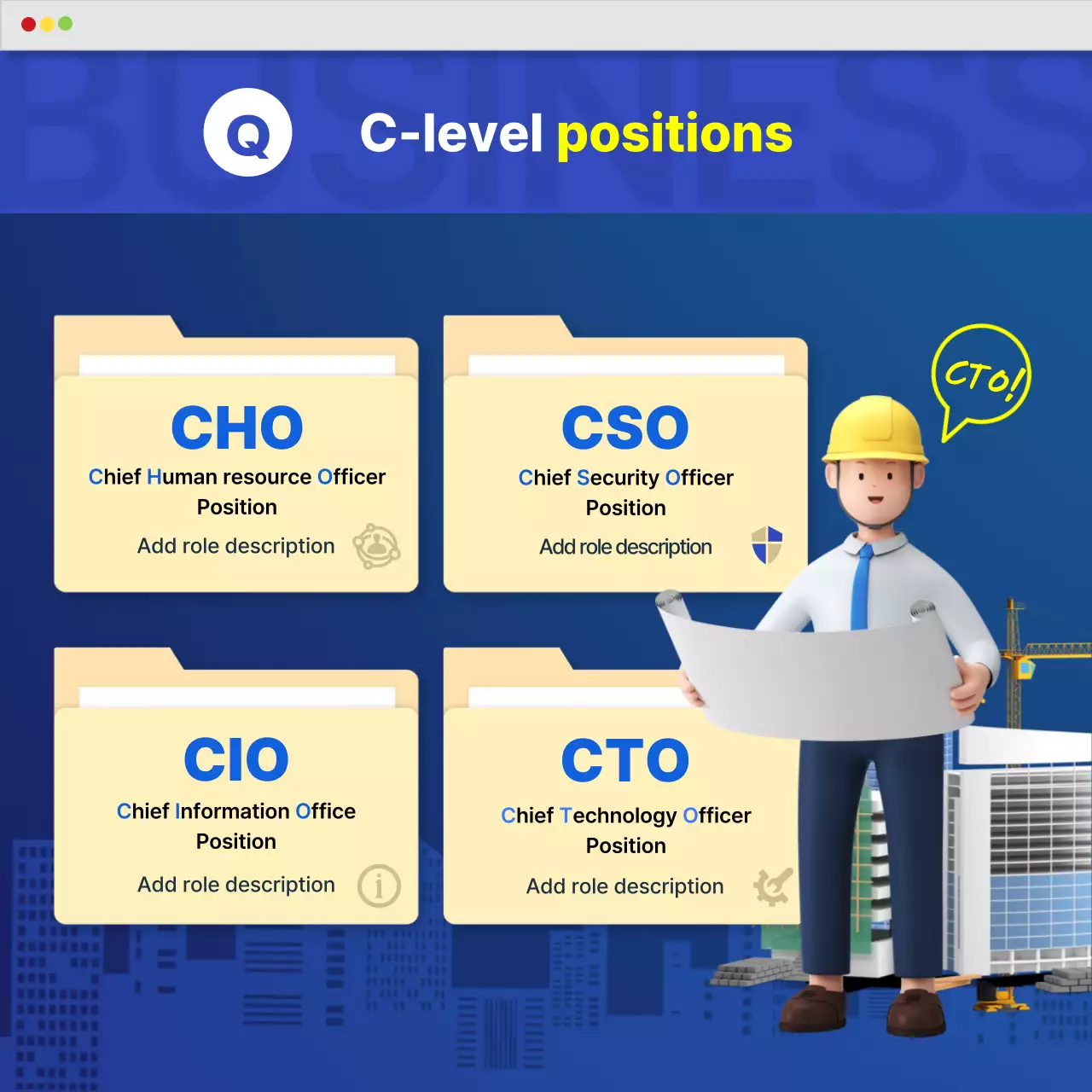 Blue Modern Startup Promotion Instagram Carousel