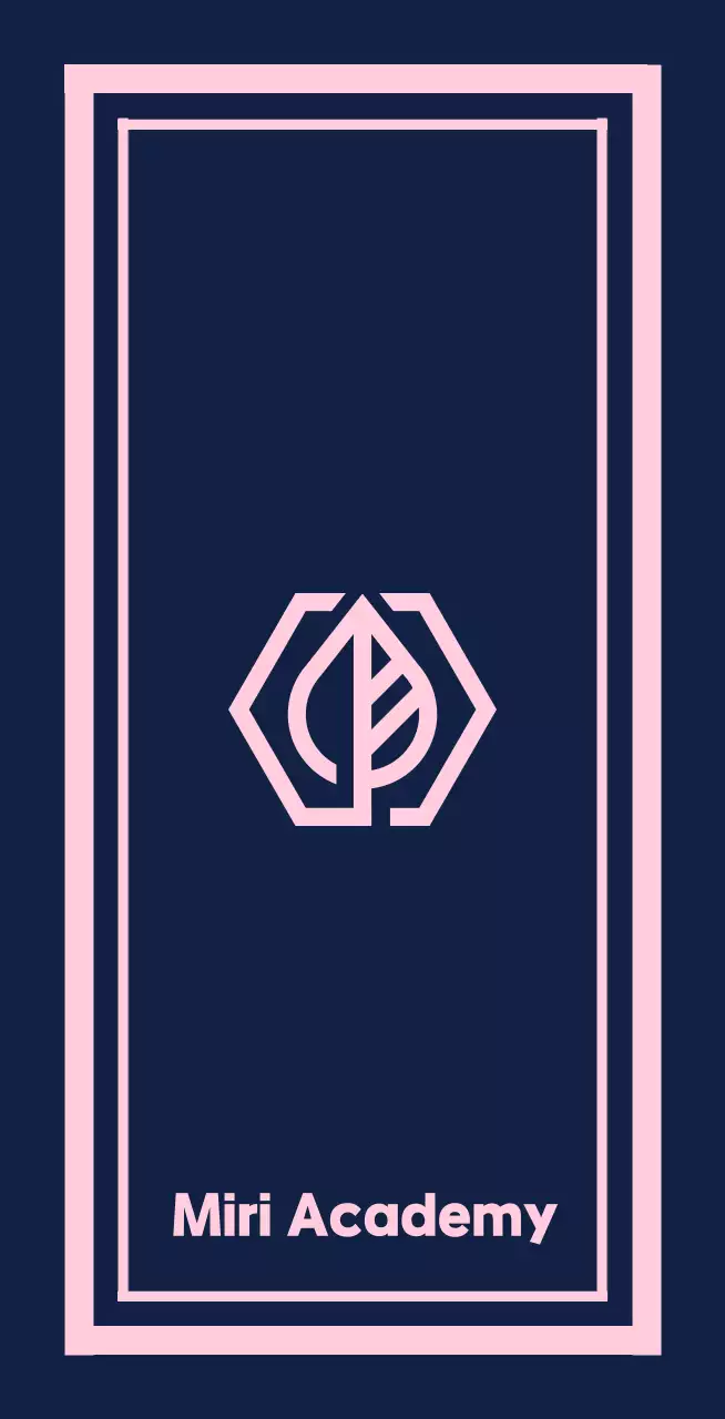 Gakuen Academy Valkyrie on a navy blue background with a pink border line