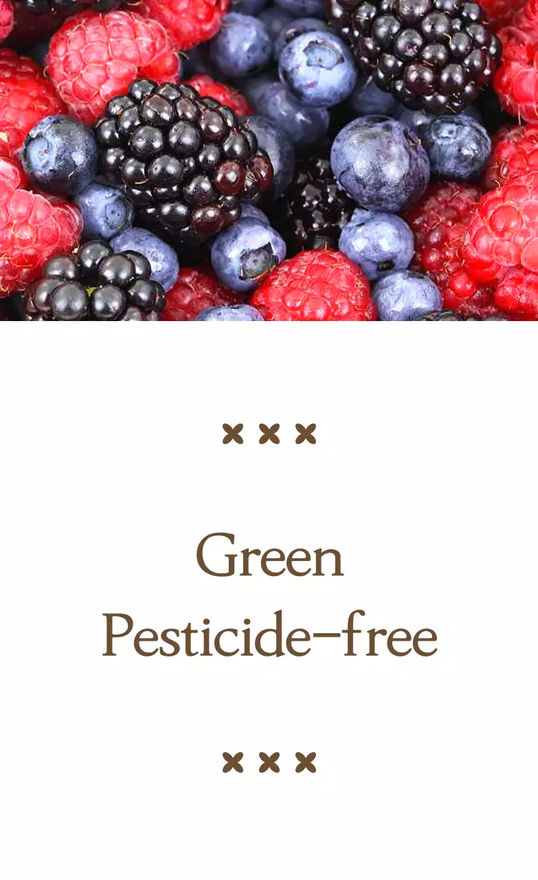 Simple eco-friendly promotion with brown text and image illustrations