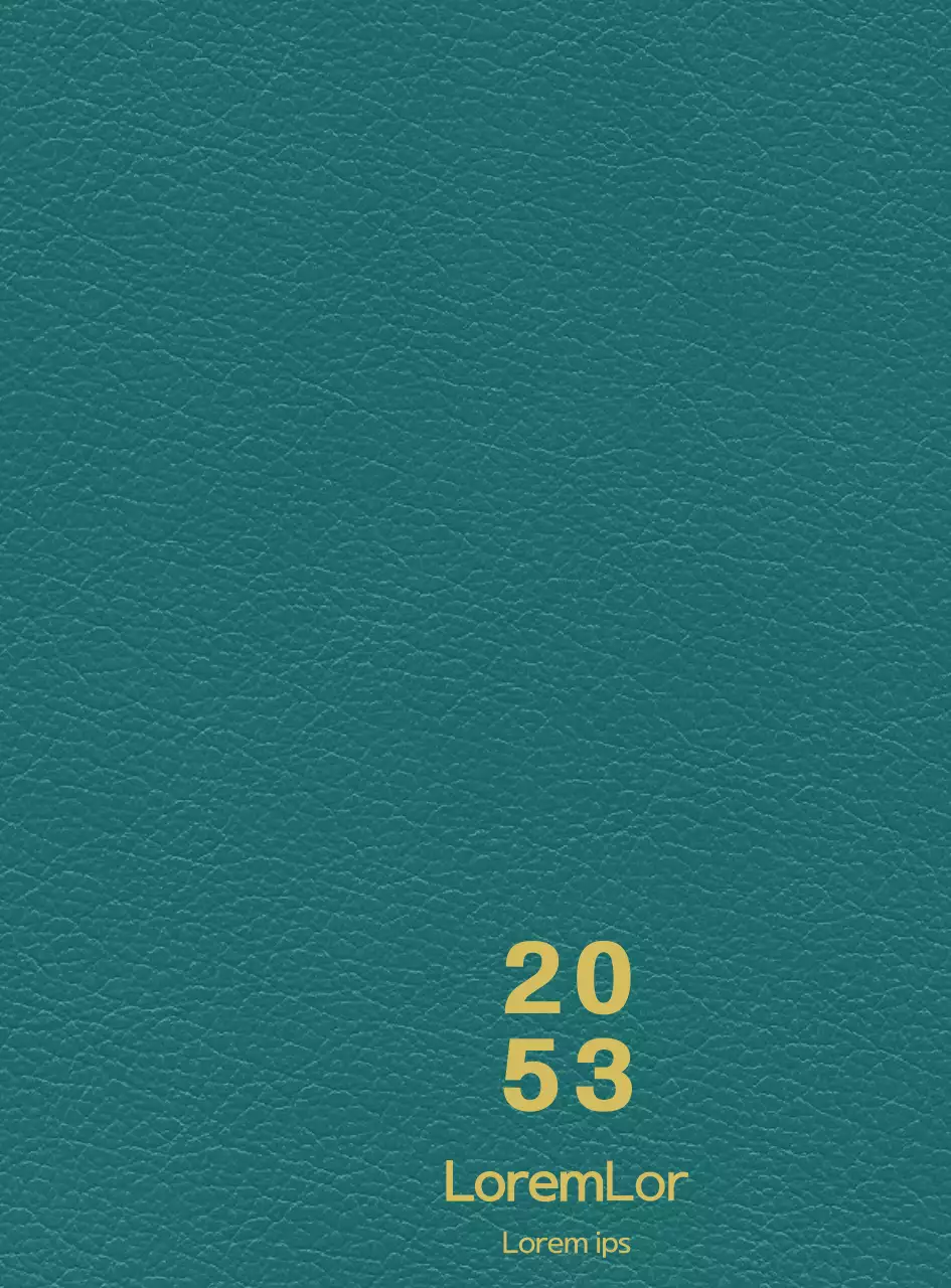 Industrial Diary Cover