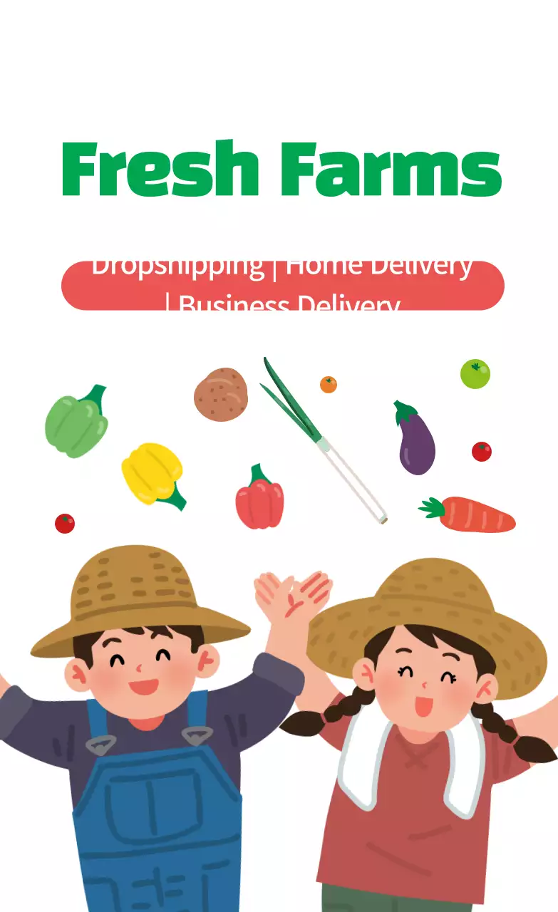 Nhãn nông sản nông sản dễ thương màu trắng minh họa