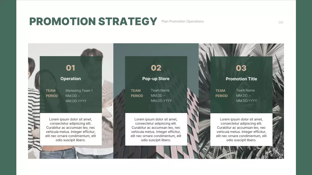 Green Modern Skincare Promotion Presentation