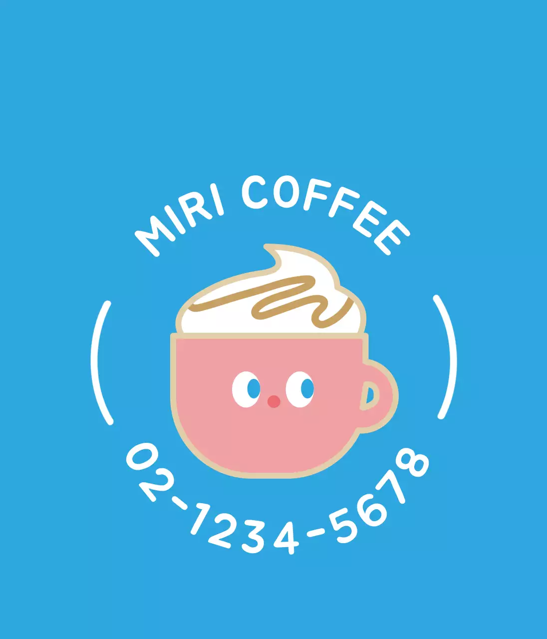 Cute coffee character acrylic key ring for cafe