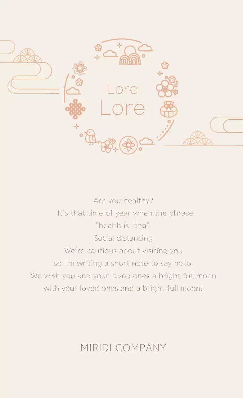 Simple Obon Greeting Stickers