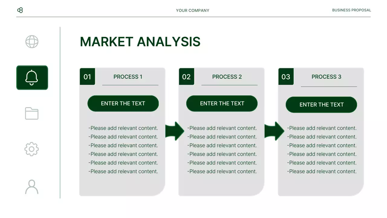 Green Minimal Business Proposal Presentation