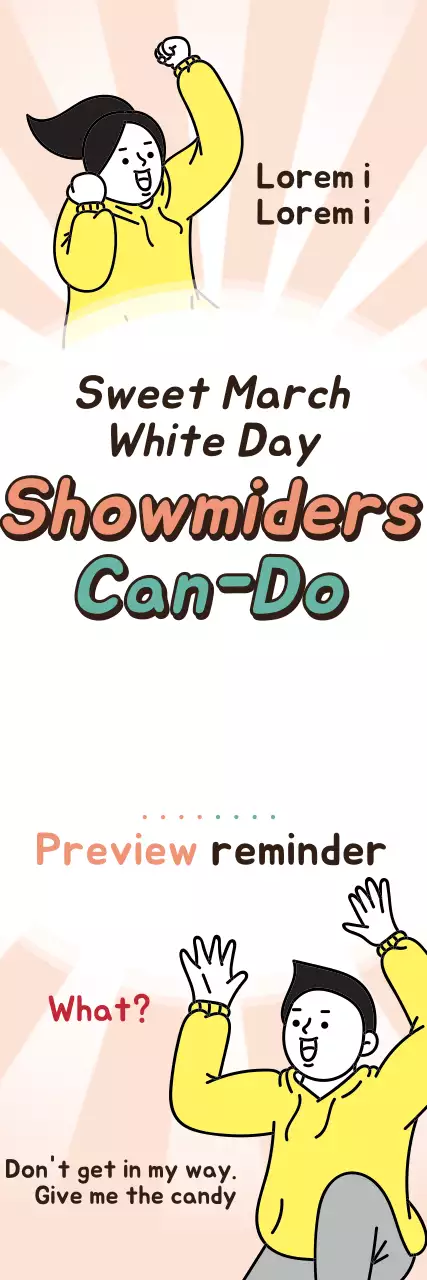 Banner de anúncio de evento de quadrinhos amarelos