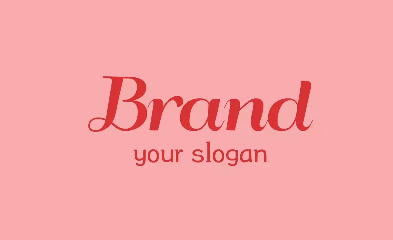 Pink Minimal Brand Promotion Banner