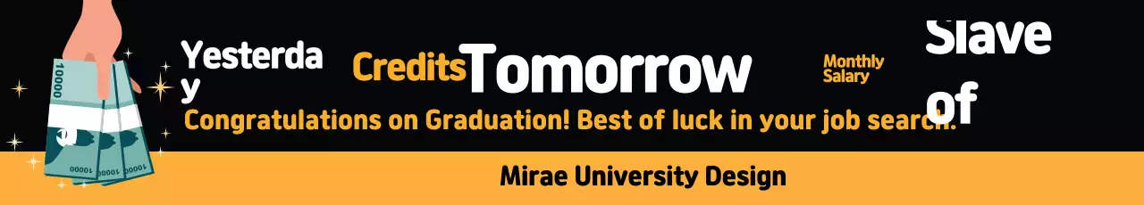 lễ tốt nghiệp minh họa màu vàng đen