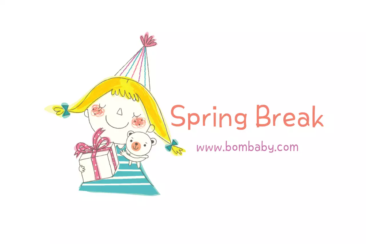 Yellow Simple Spring Event Banner