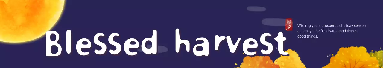 Banner de anúncio de colheita tradicional da Marinha