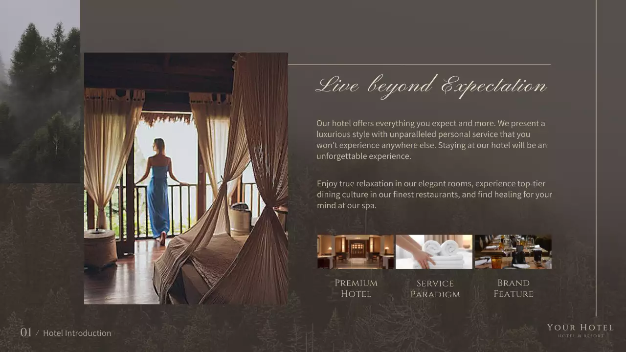 Beige Elegant Hotel Promotion Presentation