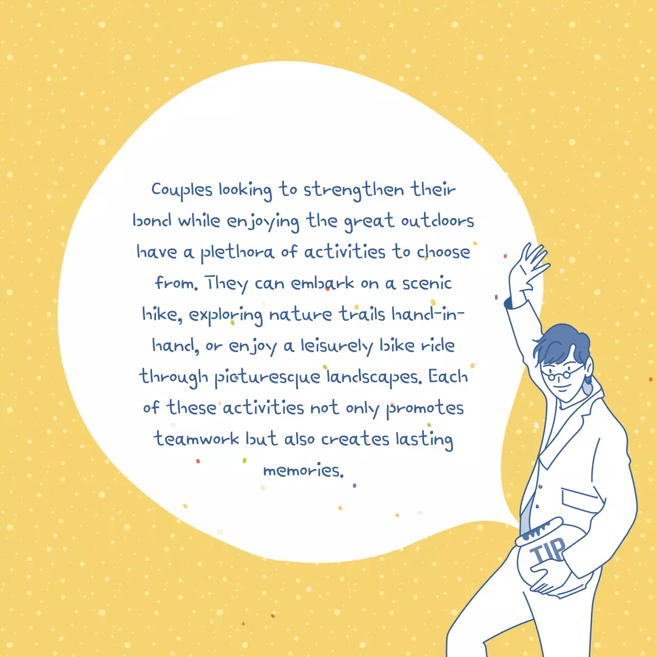 Blue Trendy Couples Guide Instagram Carousel