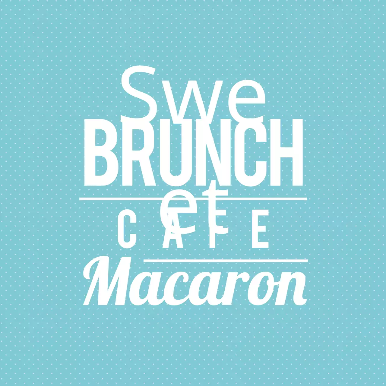 Blue Minimal Brunch Advertisement Banner