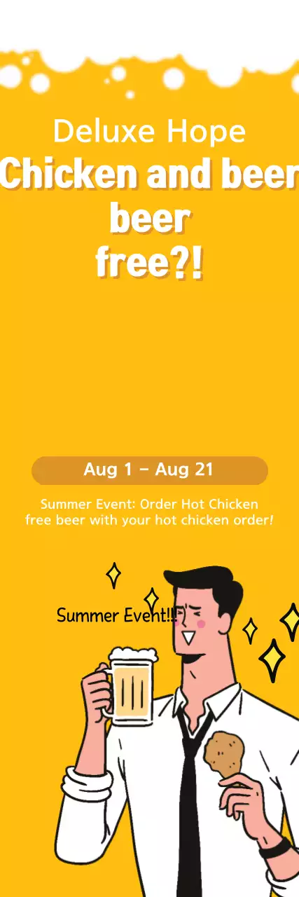 Banner de promoção de verão amarelo da moda