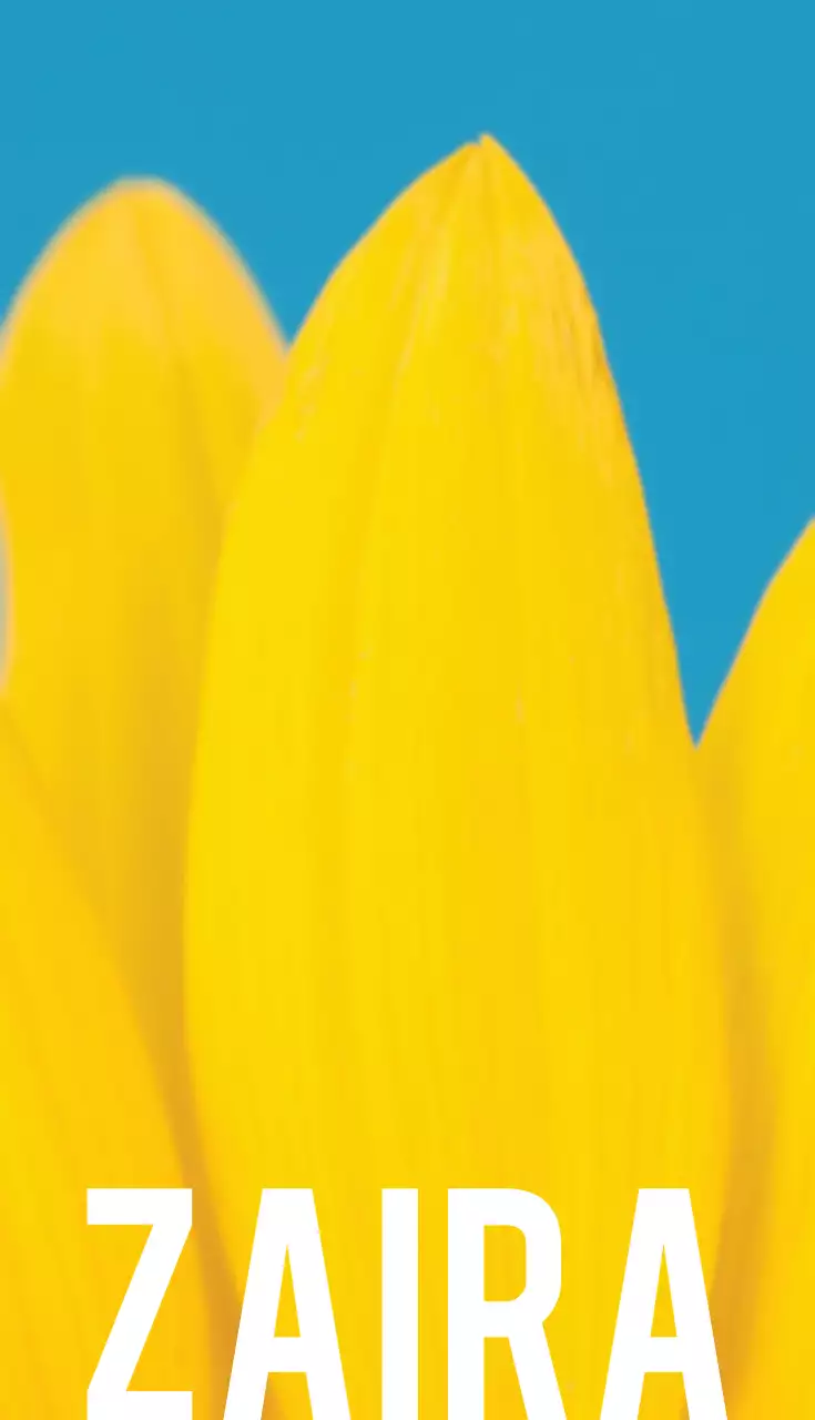 Danh thiếp mời hoa tối giản màu vàng