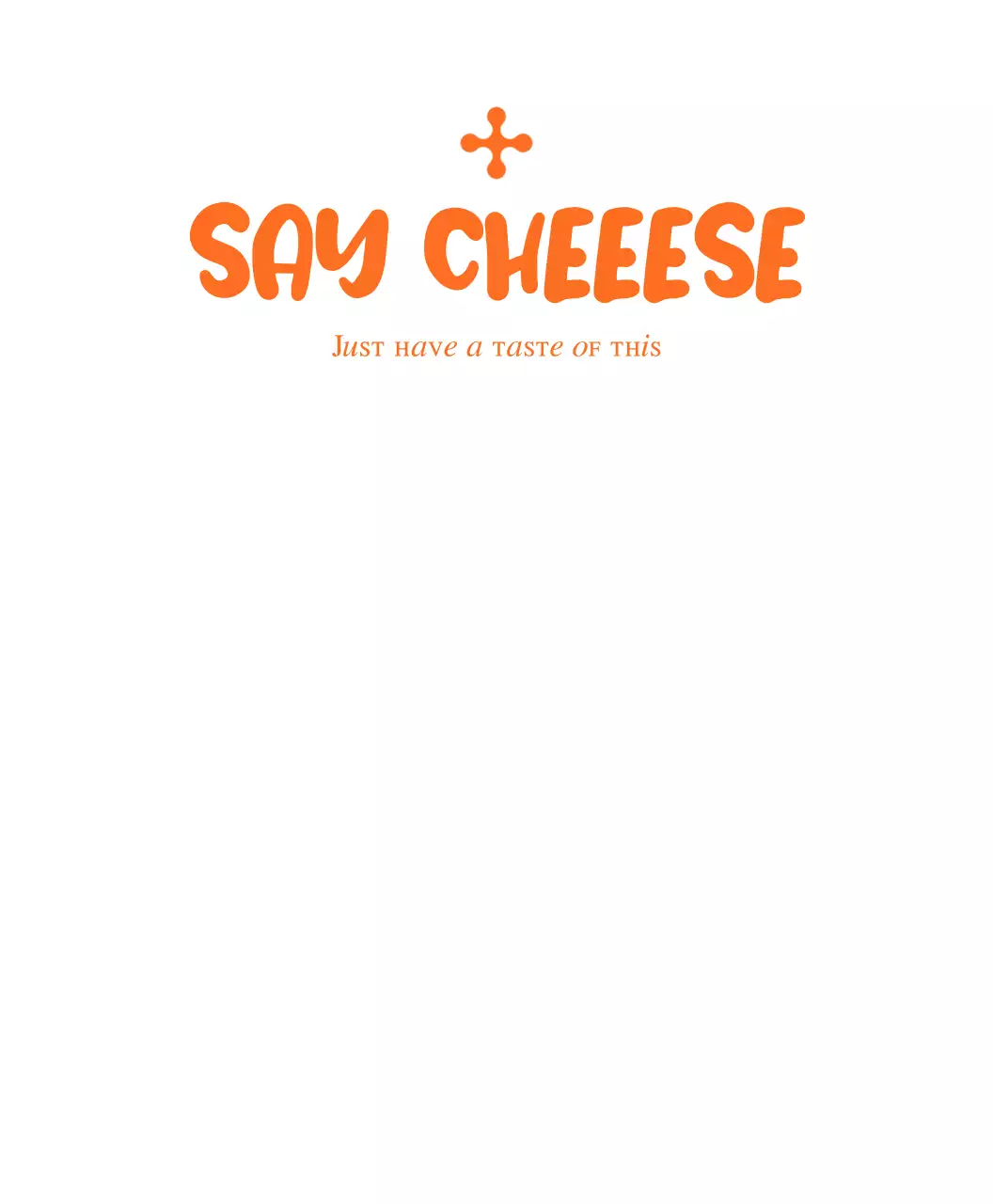 Ilustrasi irisan keju dalam warna oranye